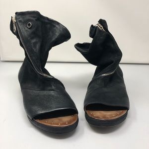 FREE PEOPLE Verona Slouch Boots in Black